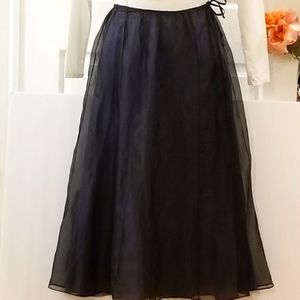 Black Laundry by Shelli Segal Formal Skirt. Sz 4.